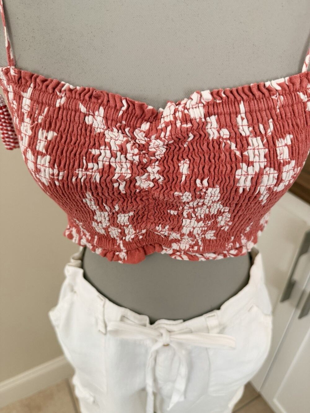 House Of Harlow 1960 Boho Beaded Bodice Size S